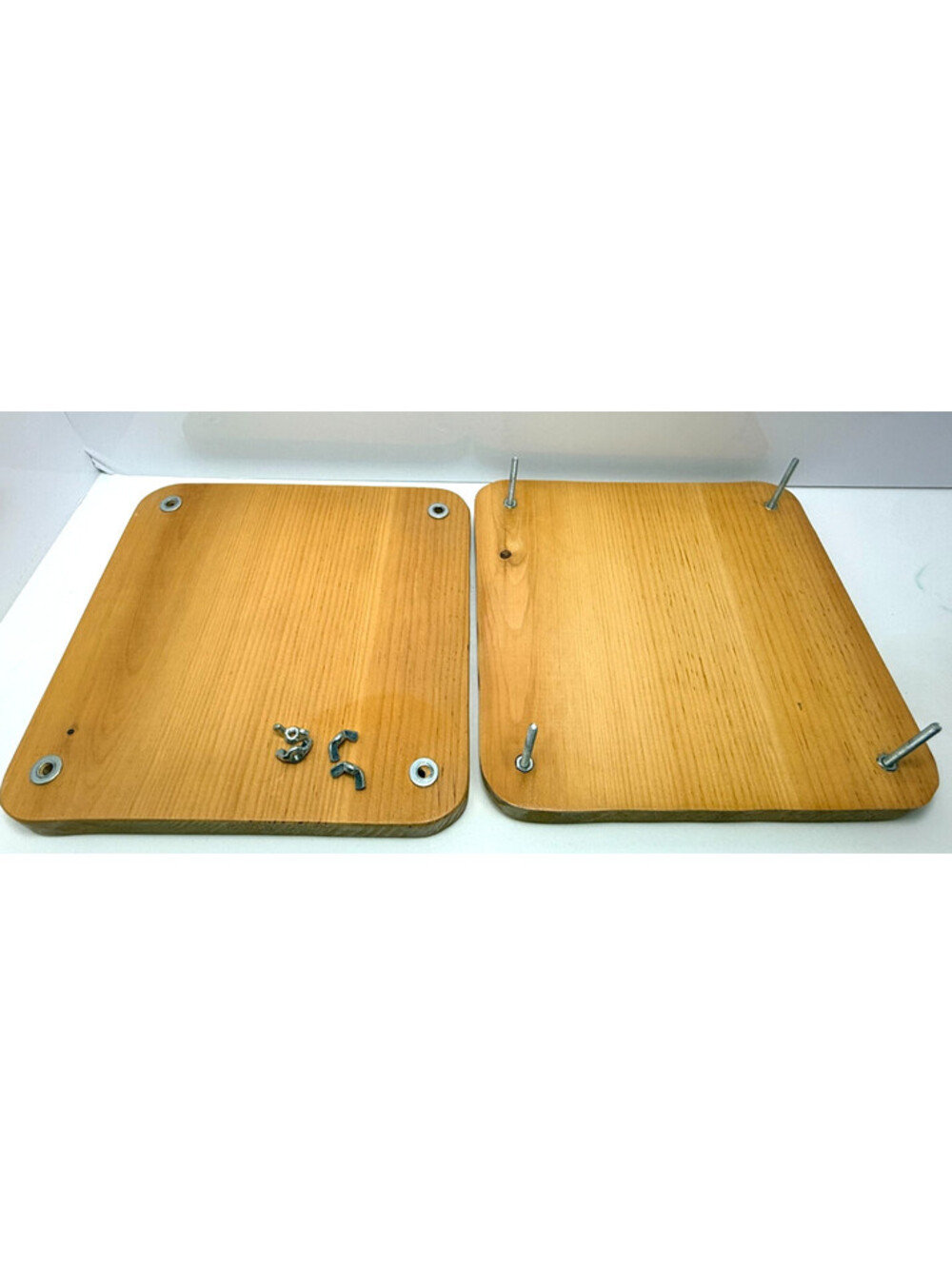 Wooden Flower Leaf Press 10" x 10" Pre Owned Craft Tool